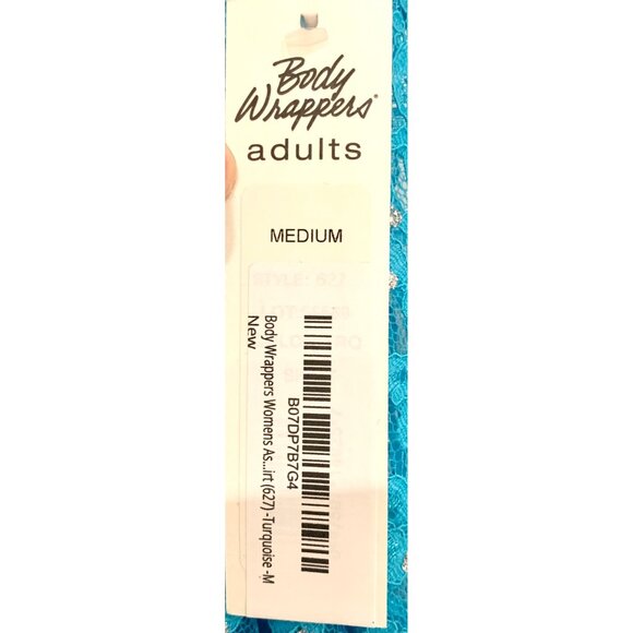 Worship Overlay Asymmetrical Lace Skirt M Sparkly Turquoise Lyrical Praise - Picture 5 of 8